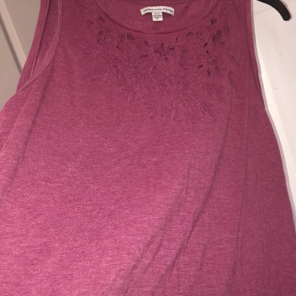 American Eagle Embroidered Tank Top - Picture 4 of 4